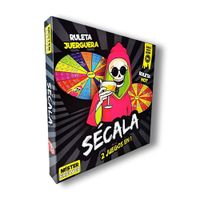 SÉCALA - RULETA SHOT -  2 JUEGO EN  1 - JUERGO PARA TOMAR