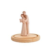 Pareja con Bebé AC127 FLORIPASTORE