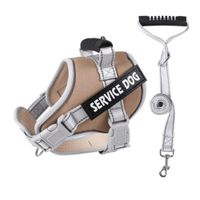 Pechera de Seguridad Reflectante Ajustable de Color Beige Talla M
