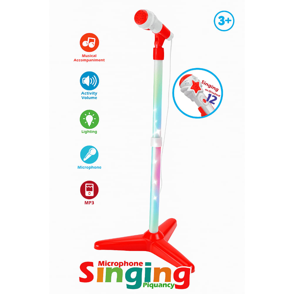 Micrófono Karaoke Infantil Juguete Niñas Niños