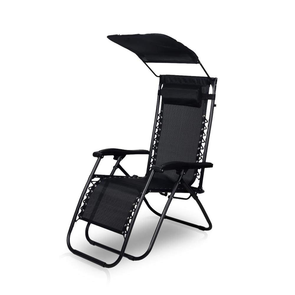 Silla Reposera 180° Plegable Zero Gravity con Cubresol