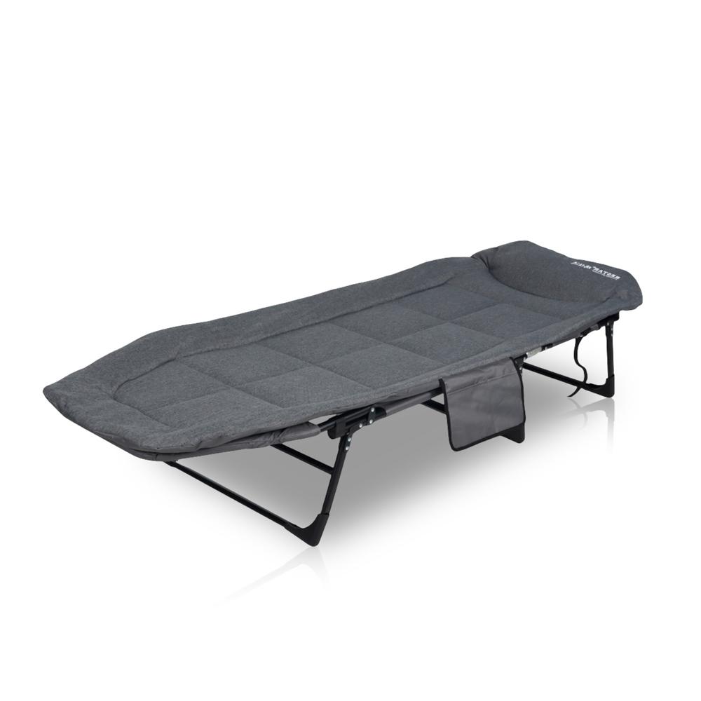 Cama Plegable 1P para Camping 32x66x188 cm de hasta 120 kg