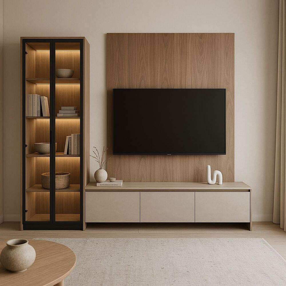 Mesa de TV Gerald Color Espresso/Capri TU MESITA