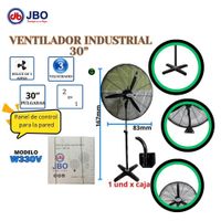 Ventilador Industrial 2 en 1 JBO W330V 30""