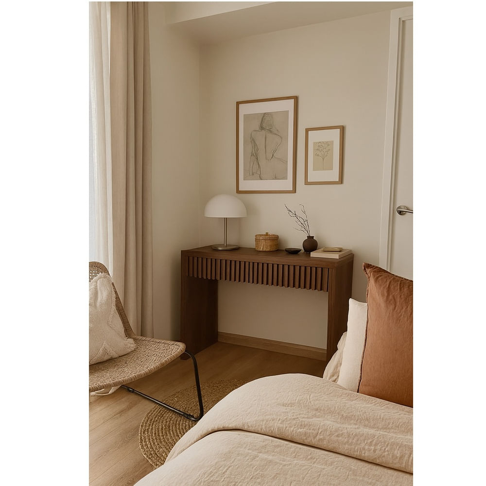 Escritorio Moderno Lucero 2 Cajones Caramelo TU MESITA