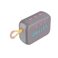 Parlante Inalámbrico Zealot S75 Resistente al Agua 5W Gris