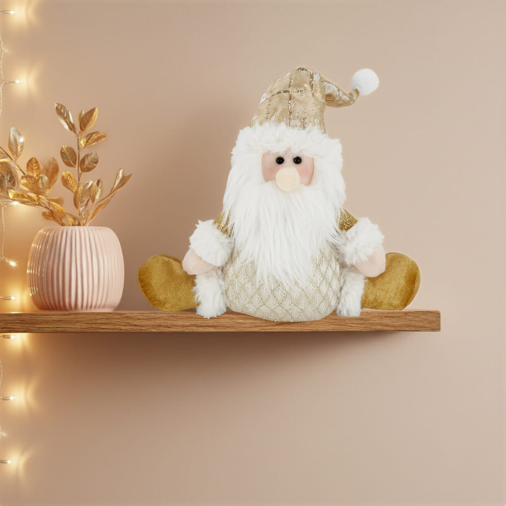 Santa Sentado 30x26cm Cuentos de Oro Orange