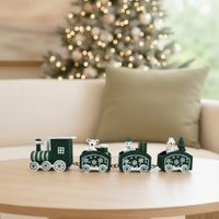 Tren de Madera M1 19x5.5cm - Encanto del Bosque