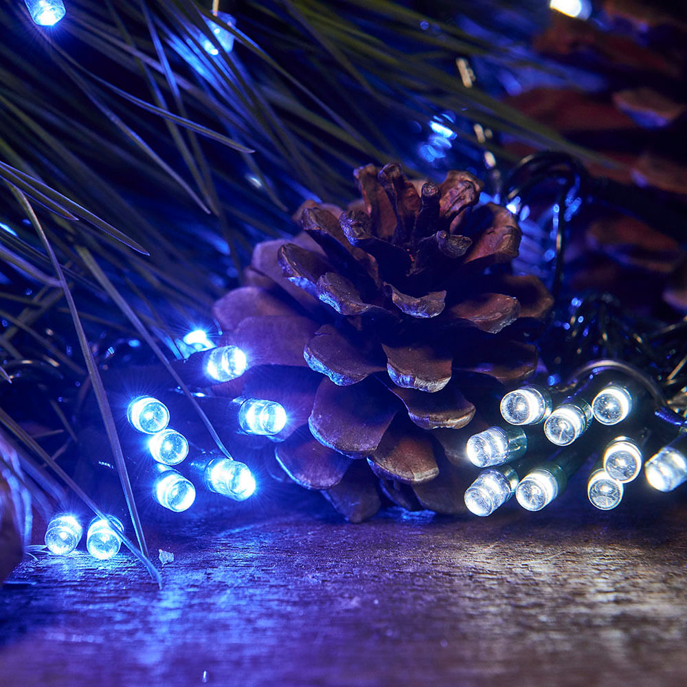 Tira 10m de 200 Luces con Luz LED Fría Orange