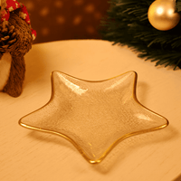 Plato Forma de Estrella 21cm - Encanto Dorado