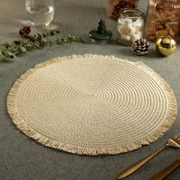 Individual Natural Diametro: 38cm - Encanto del Bosque