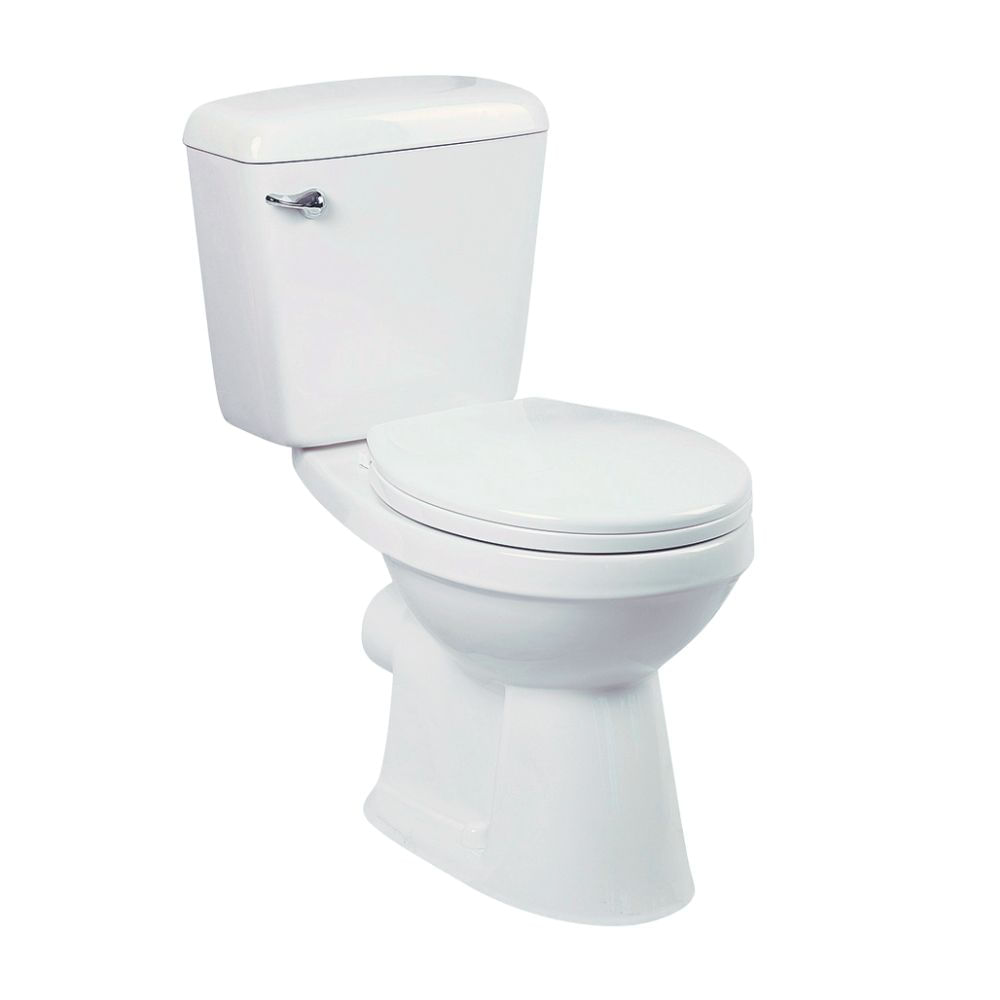 Taza + Tanque + Asiento Compact 2.0 Blanco Trebol