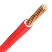 Carrete Cable Thw 12 Awg Rojo - Venta por metro lineal Indeco