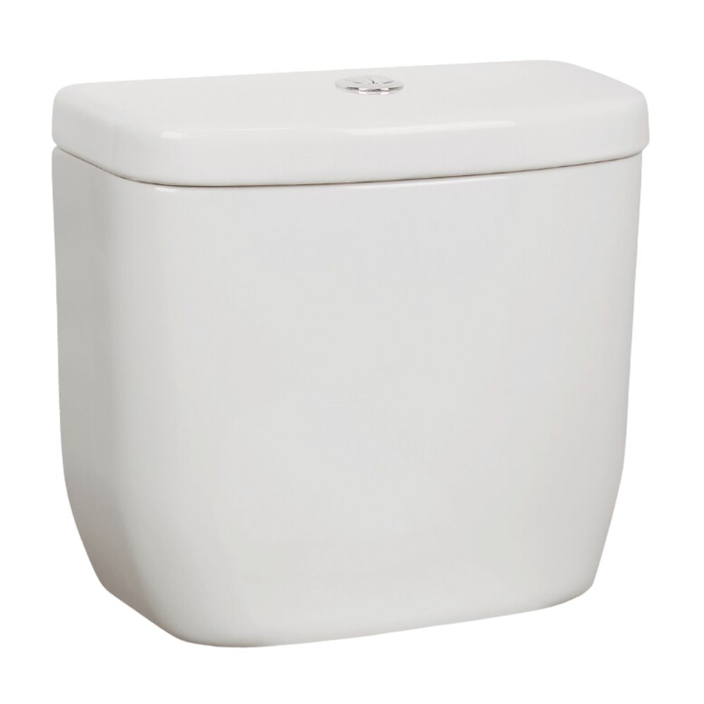 Estanque Nuevo Sifon Jet Blanco Pulsador Dual Trebol