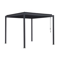 Pérgola Metálica 3x3m Modelo 897635