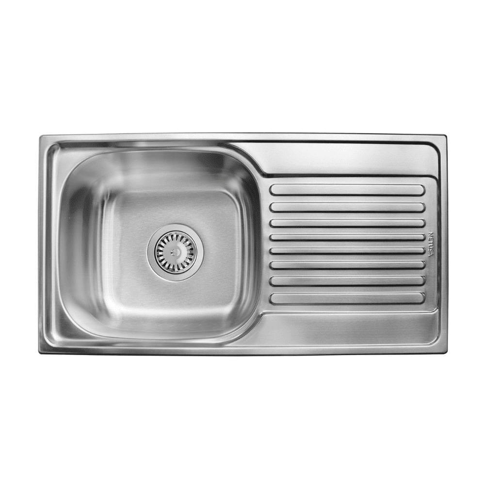 Lavadero 1 poza 80x43.5x18cm con desague Push Trampa Metusa