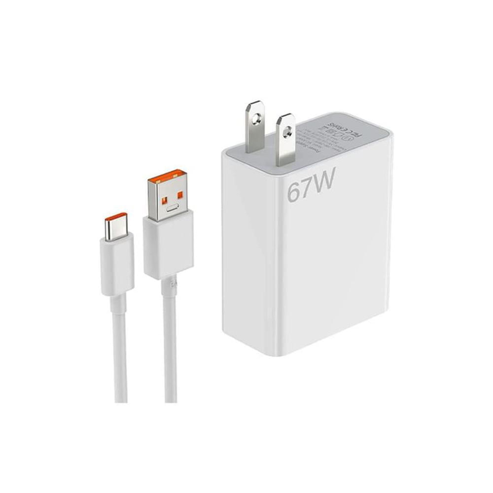 Xiaomi Kit Cargador 67W Carga Super Rápida Tipo C - 67W Charger Kit