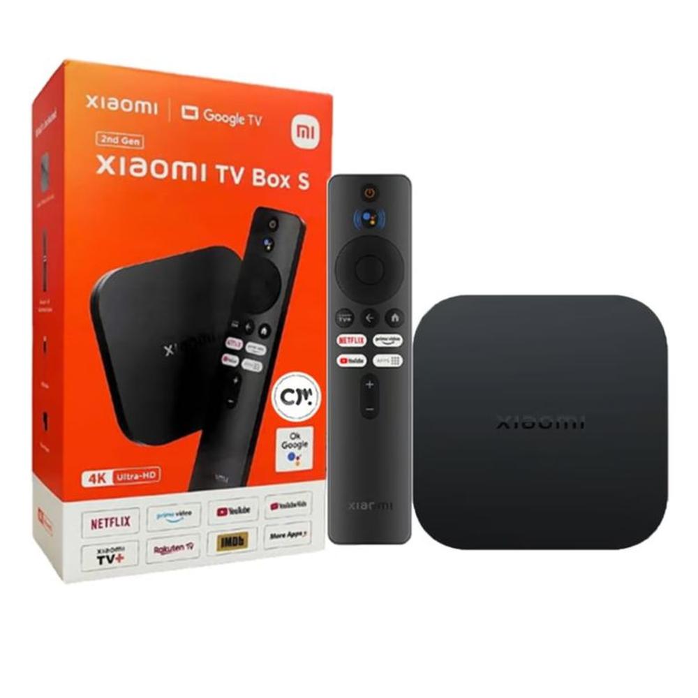 Xiaomi MI TV Box S 2nd Gen Reproductor Multimedia 4K con Google TV