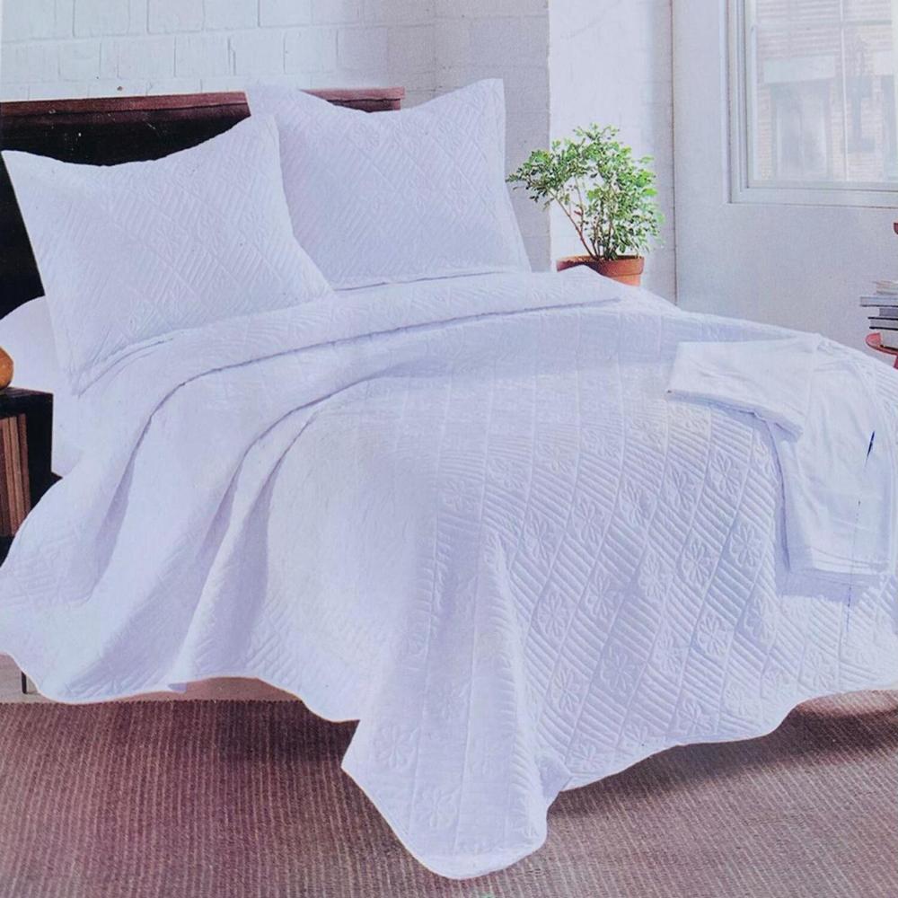 Set de cobertor Verano 1.5 pz + sábanas + Fundas 100% algodón de 5 piezas - GP9