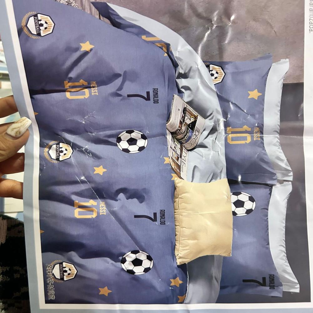 Set edredón niño 1.5 pz + sábanas + fundas 100% algodón de 5 piezas - GT6