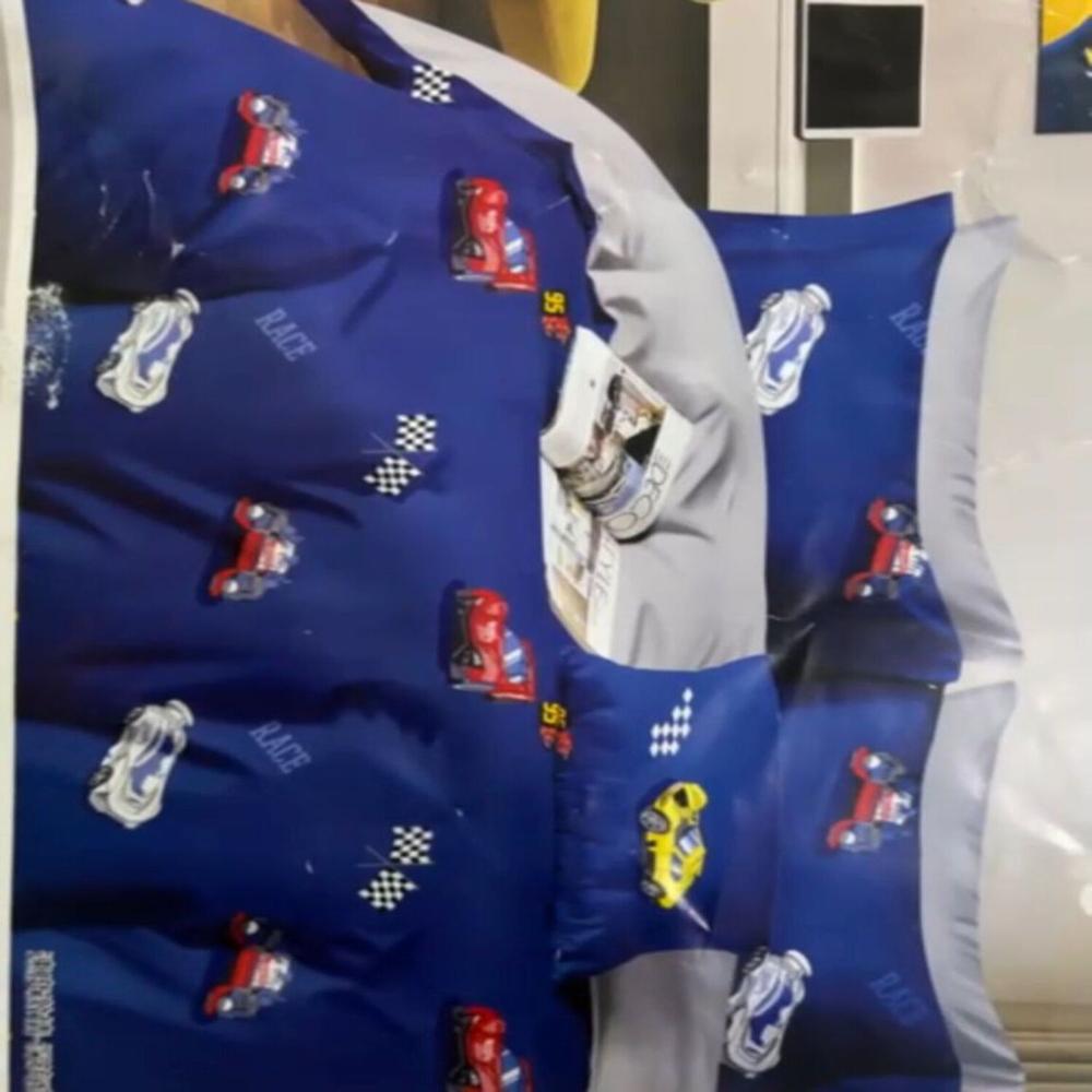 Set edredón niño 2 pz + sábanas + fundas 100% algodón de 5 piezas - GU3