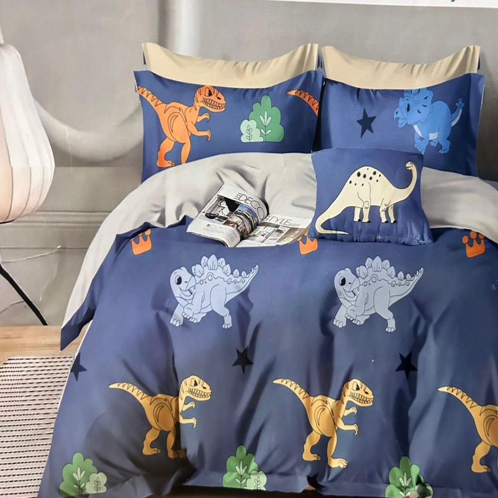 Set edredón niño 1.5pz + sábanas + fundas 100% algodón de 5 piezas - GW9