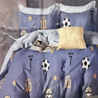 Set edredón niño 1.5pz + sábanas + fundas 100% algodón de 5 piezas - GW6