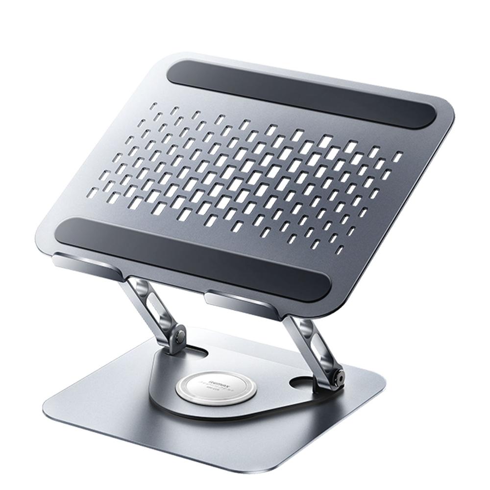 Soporte Remax RM-C09 Space Gray Notebook Giratorio 360° Ajustable