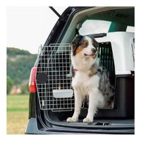 Kennel L120 de Fibra  Máxima Resistencia y Espacio para Grandes Razas