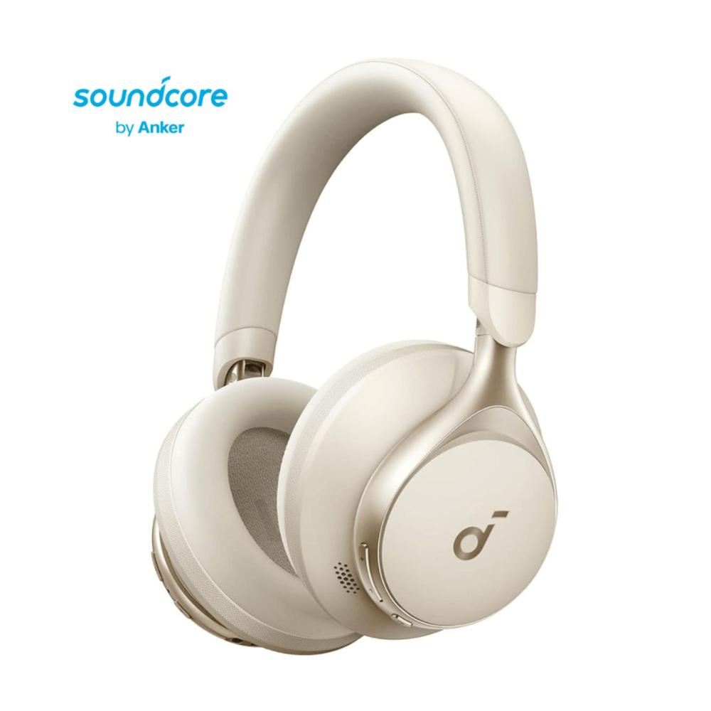 Audifonos SoundCore Space One Crema 55H ANC Bluetooh
