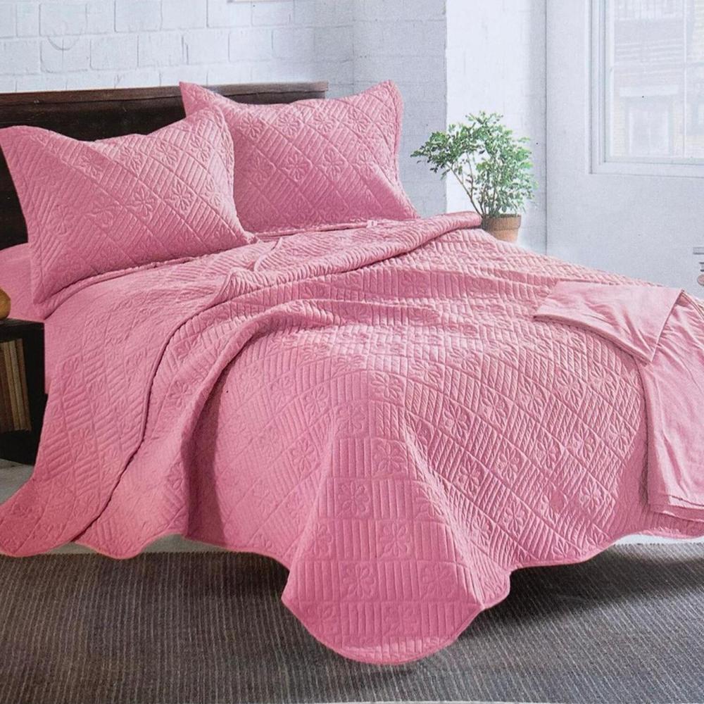 Set de cobertor Verano 1.5 pz + sábanas + Fundas 100% algodón de 5 piezas - GP4