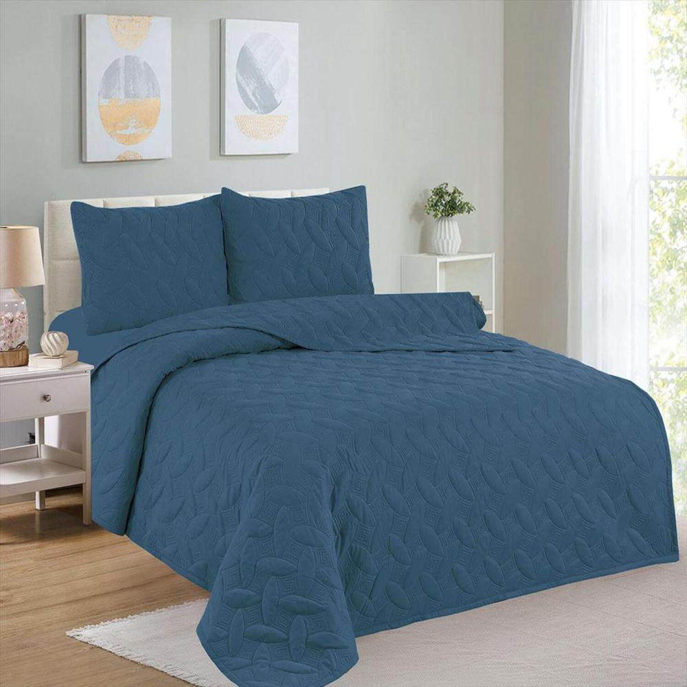 Set cobertor 2pz + Sábanas + Fundas 100% Algodón de 5 piezas - GY6