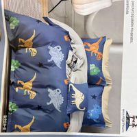 Set edredón niño 2 pz + sábanas + fundas 100% algodón de 5 piezas - GU1