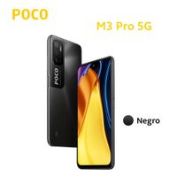 Celular Poco M3 Pro 5G 4GB RAM 64GB Cámara 48 MP Color Negro
