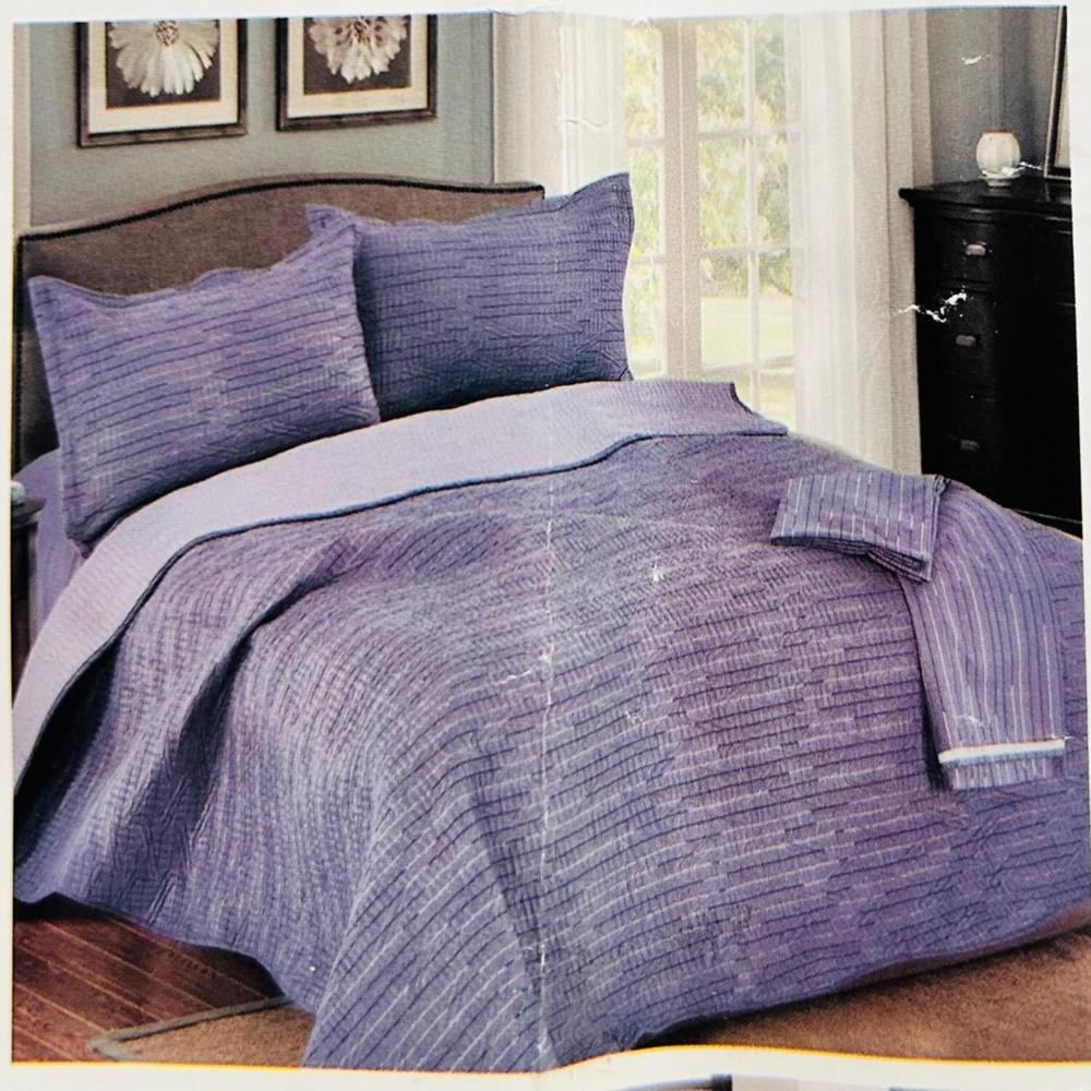 Set cobertor Verano 2pz + Sábanas + Fundas 100% Algodón de 5 piezas - GI11