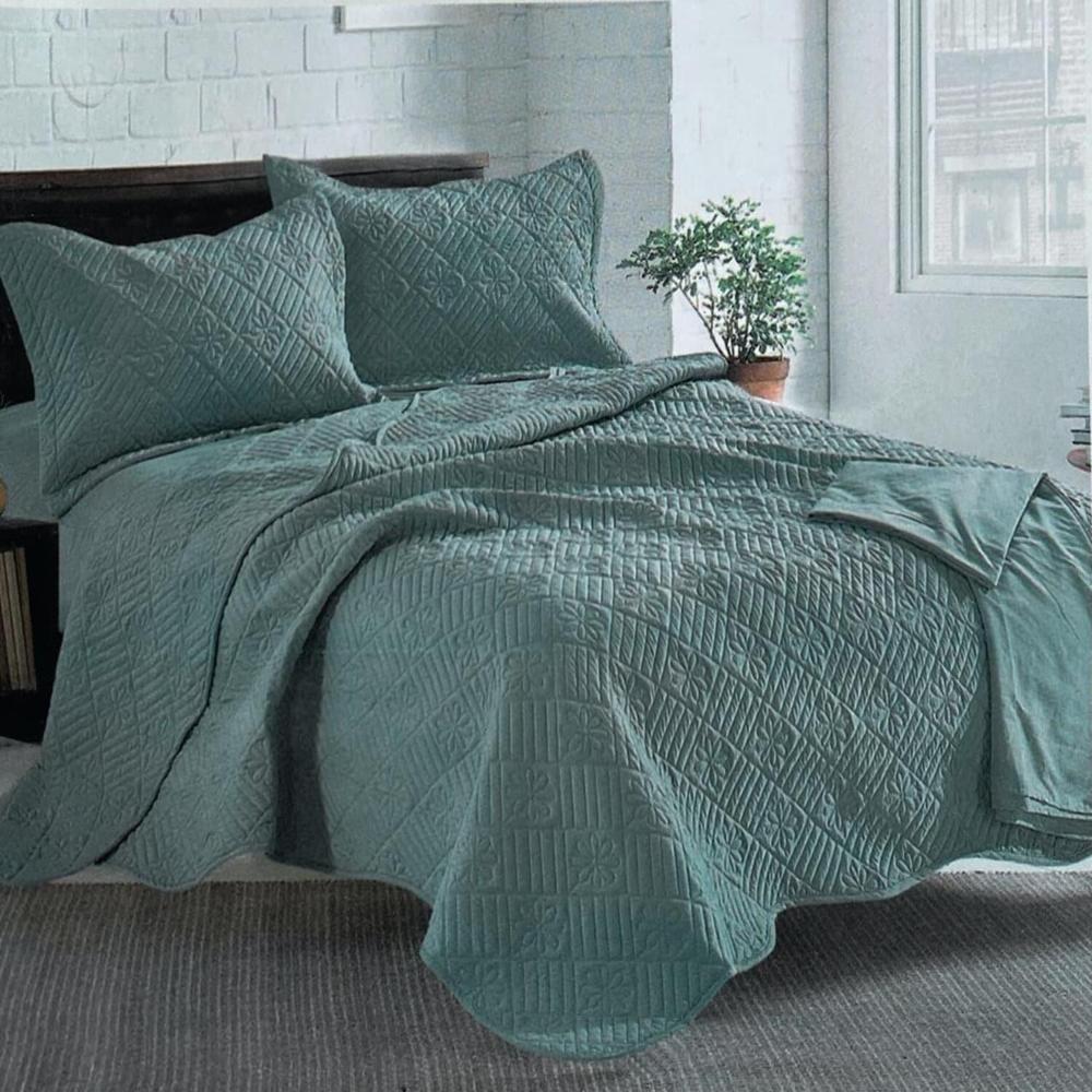 Set de cobertor Verano 1.5 pz + sábanas + Fundas 100% algodón de 5 piezas - GP2