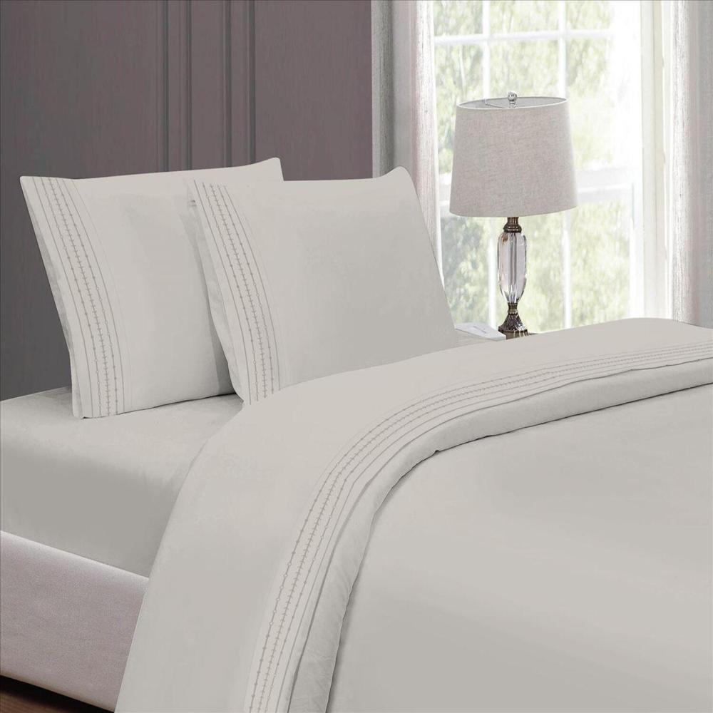 Set de Sabanas 1.5 pz de 4 Piezas  + Fundas 100% Algodón - FG4