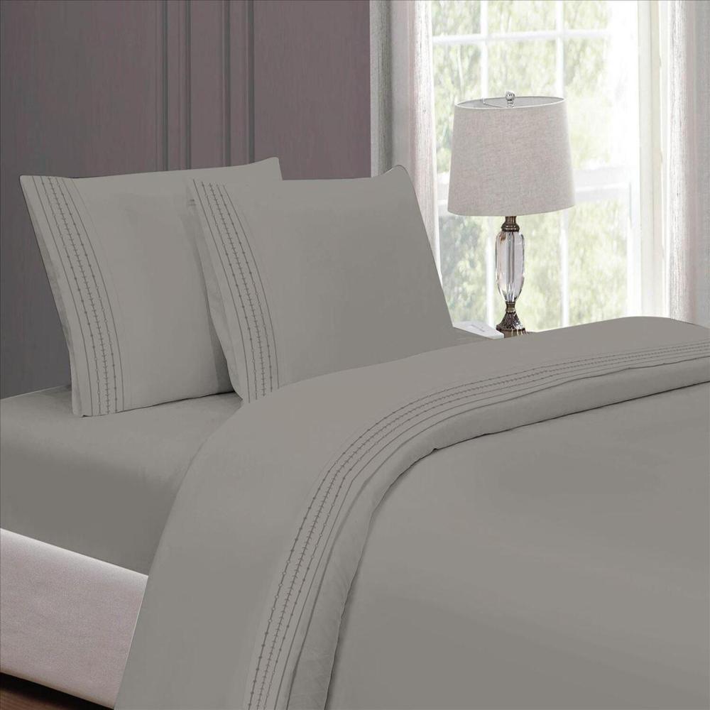 Set de Sabanas King de 4 Piezas  + Fundas 100% Algodón - TZ5