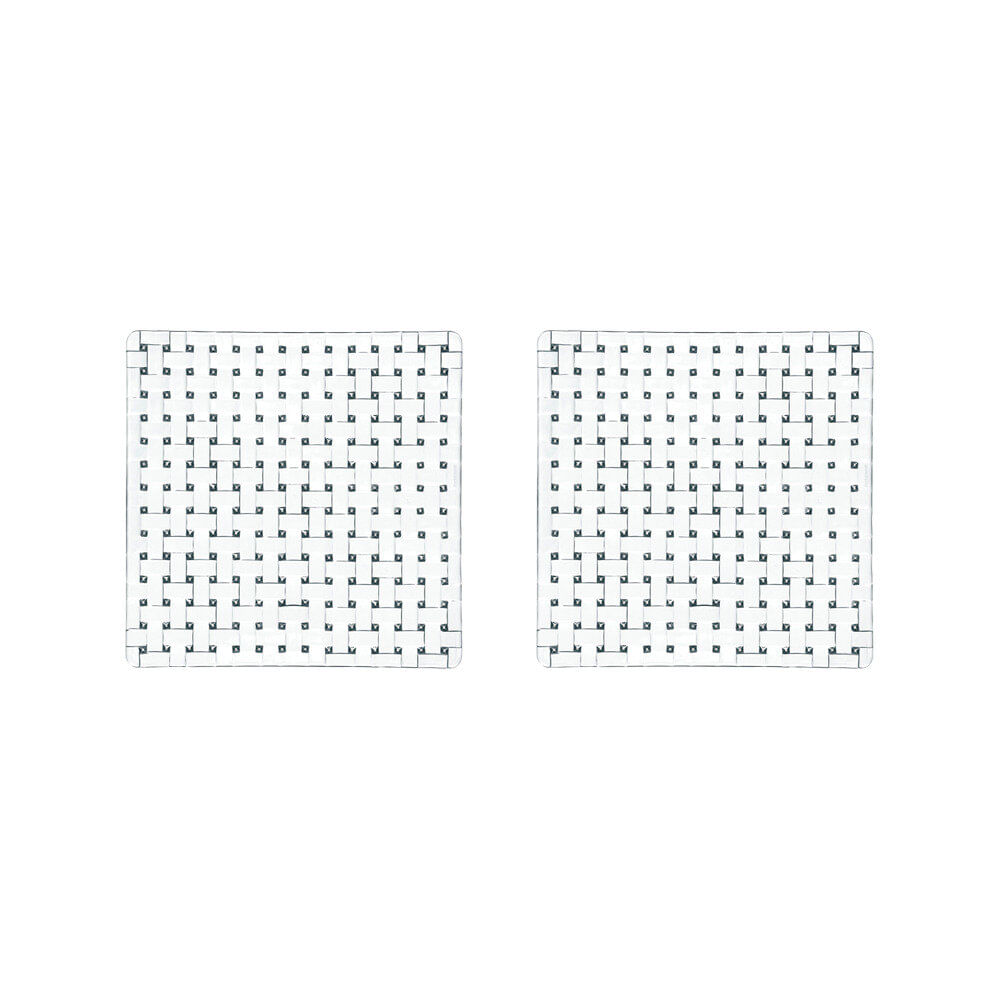 Plato Cuadrado Nachtmann Bossa Nova - 101907 (set de 2)