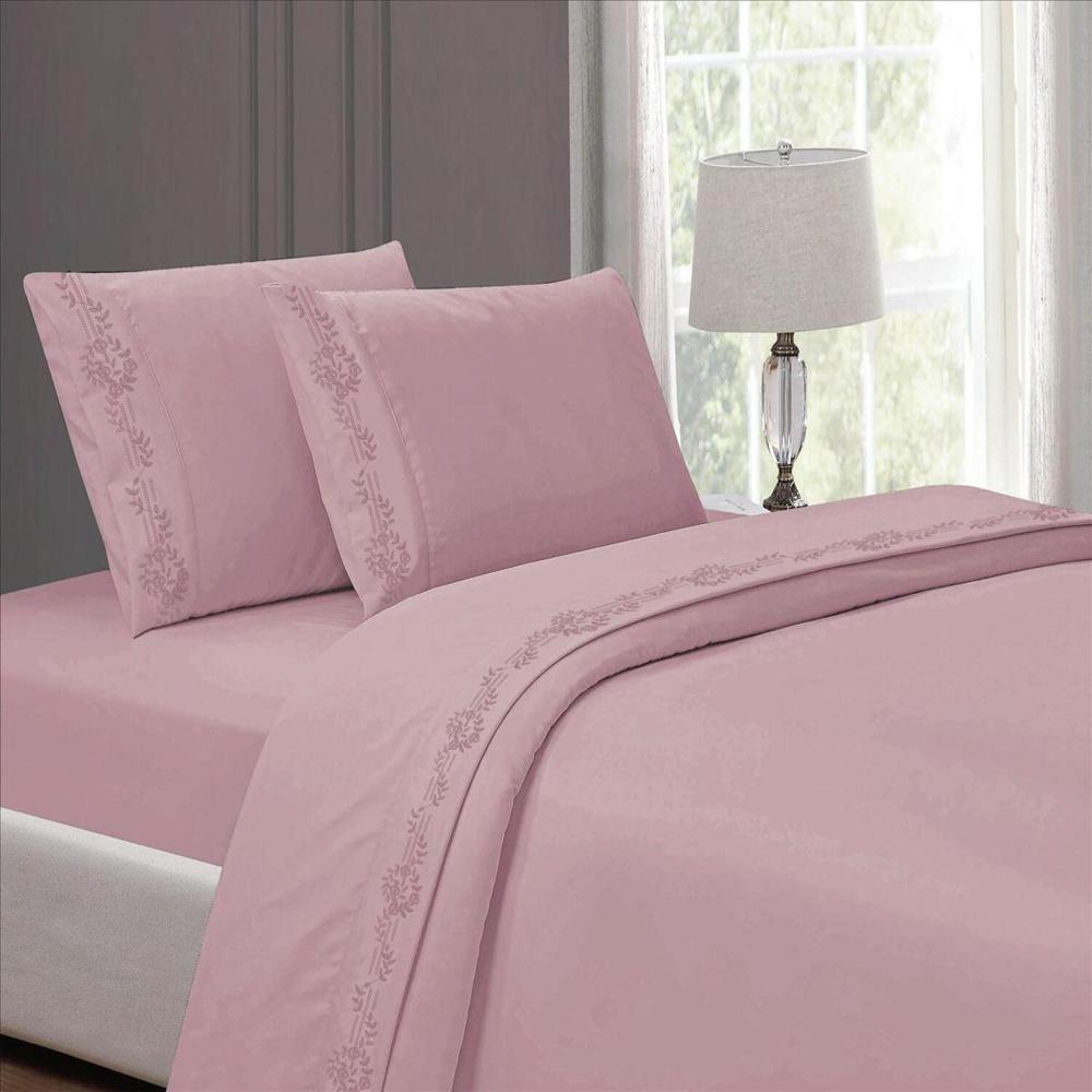 Set de Sabanas Queen de 4 Piezas + Fundas 100% Algodón - TV12