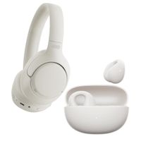 Combo QCY Audífonos H3 Blanco + QCY Audífonos Inalámbricos Crossky C10 Blanco