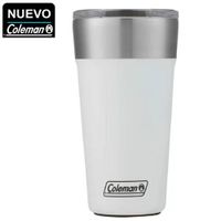 Vaso de Acero Inoxidable Coleman Brew Blanco 532ml