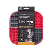 Plato Lickimat Slomo Red Para Perros