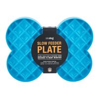 Plato Lickimat Slodog Turquoise Para Perros