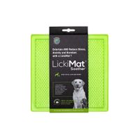 Plato Lickimat Soother Verde Anti ansiedad para Perros