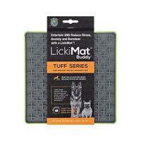 Plato Lickimat Tuff Buddy Green Para Perros