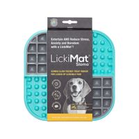 Plato Lickimat Slomo Turquoise Para Perros
