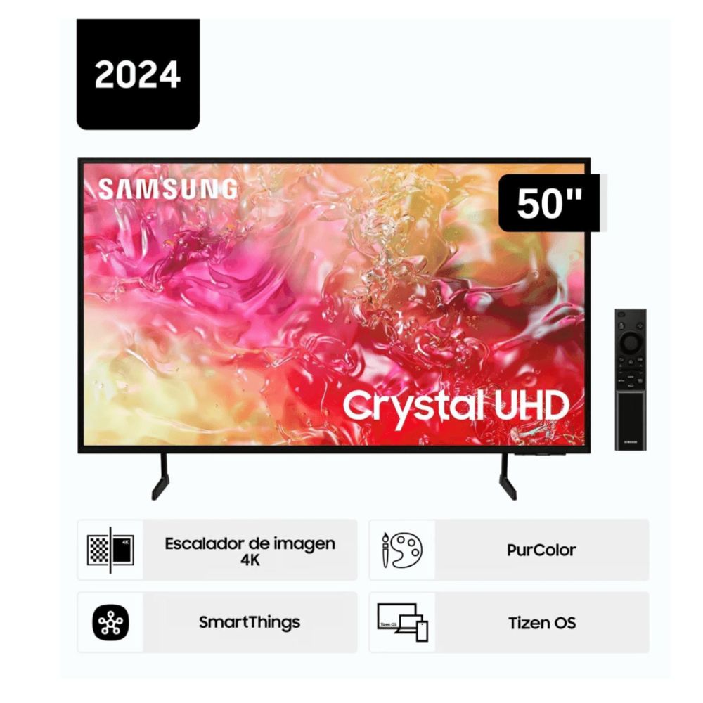 Televisor Samsung 50"" Crystal UHD 4K 50DU7000