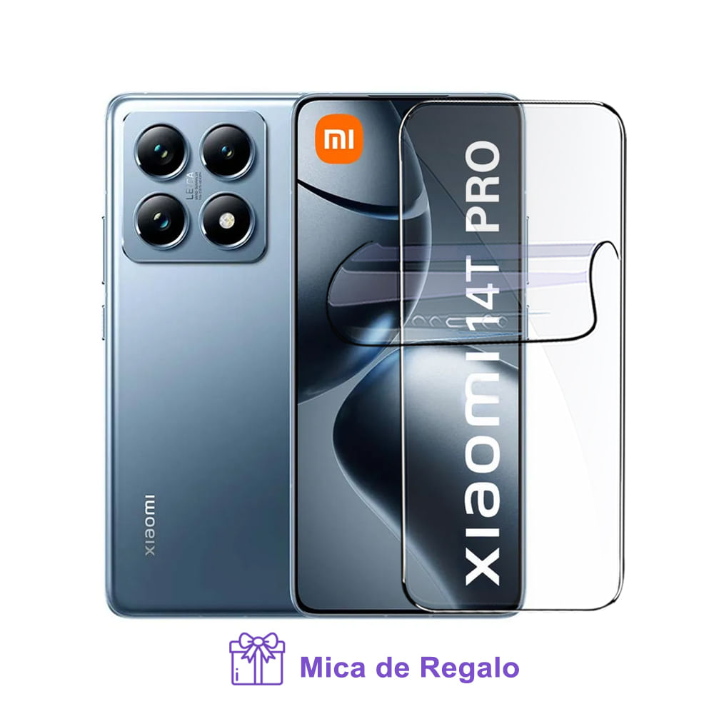 Xiaomi 14T Pro 12Gb Ram 1TB Azul con Mica Hidrogel