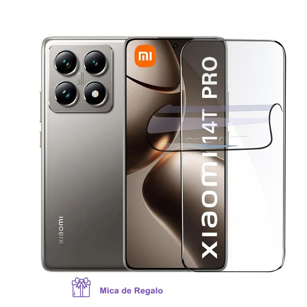 Xiaomi 14T Pro 12Gb Ram Grey 1TB con Mica Hidrogel